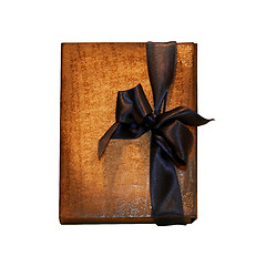 Image showing Notebook bow dark