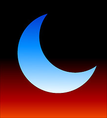 Image showing Crescent Moon 5