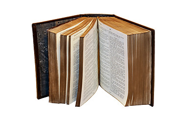 Image showing Open bible