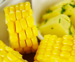 Image showing Corn And Butter