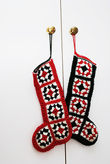 Image showing Christmas stockings