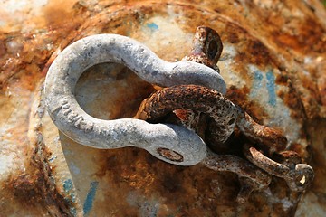 Image showing Old Rusty Buoy