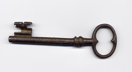 Image showing old metal key