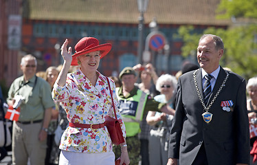 Image showing H M Queen Margrethe the 2nd of Denmark