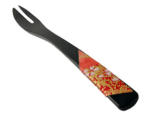 Image showing Japanese specific fork-clipping path