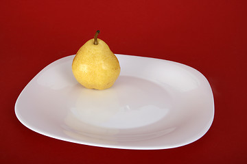 Image showing Yellow pear