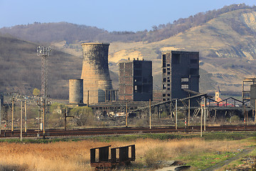 Image showing Heavy industry ruins