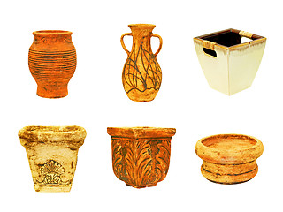 Image showing Pottery terracotta