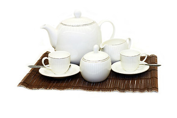 Image showing Tea set