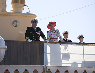 Image showing The royal couple of Denmark