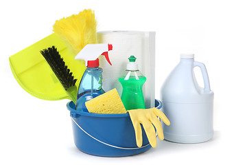 Image showing Cleaning Supplies for the Household