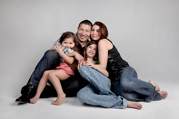 Image showing Happy Smiling Family Portrait