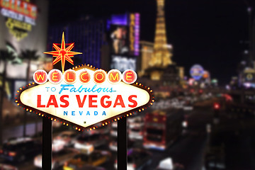 Image showing Welcome to Las Vegas Nevada