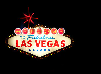 Image showing Welcome To Las Vegas Neon Sign