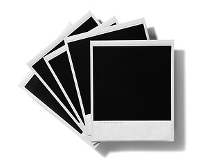 Image showing Aged Old Instant Film Blanks