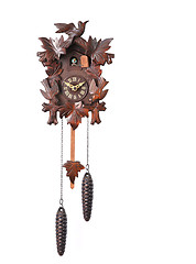 Image showing Cuckoo Clock Isolated on a White Background