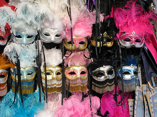 Image showing Venetian Masks