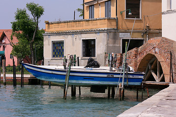 Image showing Boats in Murano