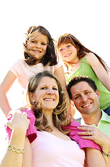 Image showing Happy family