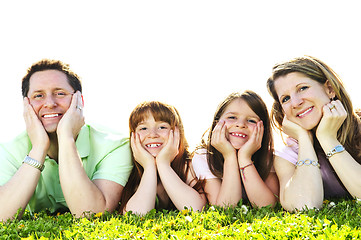 Image showing Happy family