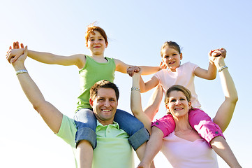 Image showing Happy family