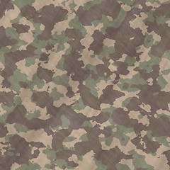 Image showing camouflage material background texture