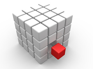 Image showing Cube Design