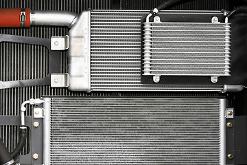 Image showing Cooling radiators