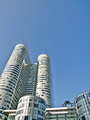 Image showing Modern skyscrapers