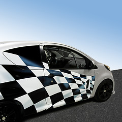 Image showing Racing car