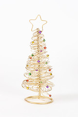 Image showing Wire Christmas Tree