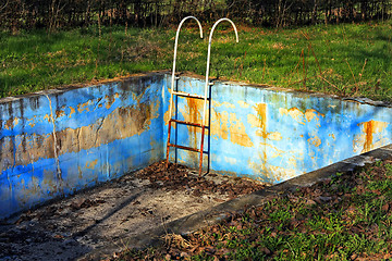 Image showing Rusty pool