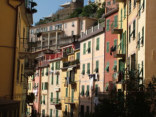 Image showing Riomaggiore street