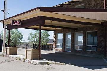 Image showing Motel office