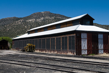 Image showing Railroad building