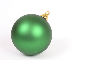 Image showing Unadorned Christmas ball