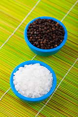 Image showing Salt and Pepper