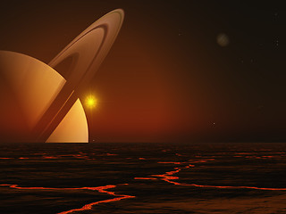 Image showing Saturn