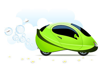 Image showing Hydrogen car concept