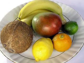 Image showing Mix fruits