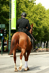 Image showing Riding Police