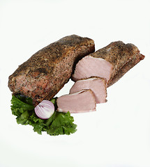 Image showing smoked veal 