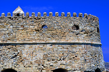 Image showing Fortification: Venetian castle (Koules), in Crete, Greece