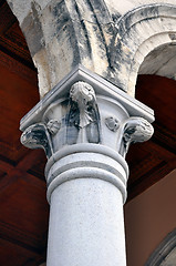 Image showing Greek columns