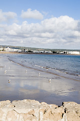 Image showing beach essaouria mogador morocco