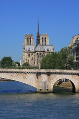 Image showing The Notre Dame in Paris