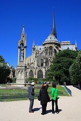 Image showing The Notre Dame in Paris