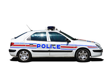 Image showing French police car