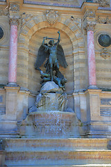 Image showing Fontaine St. Michel
