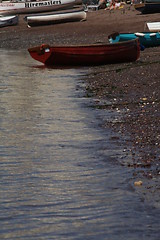 Image showing lonely boat